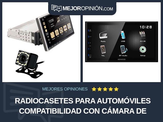 Radiocasetes para automóviles Compatibilidad con cámara de visión trasera Android