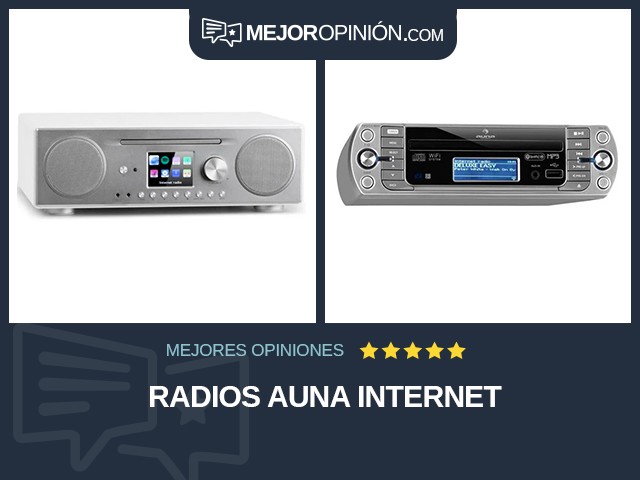 Radios Auna Internet