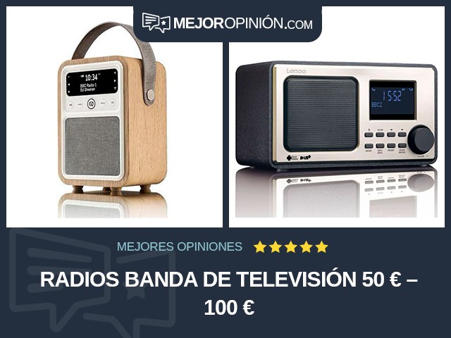 Radios Banda de televisión 50 € – 100 €