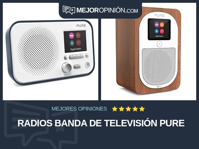 Radios Banda de televisión Pure