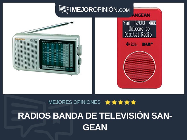 Radios Banda de televisión Sangean