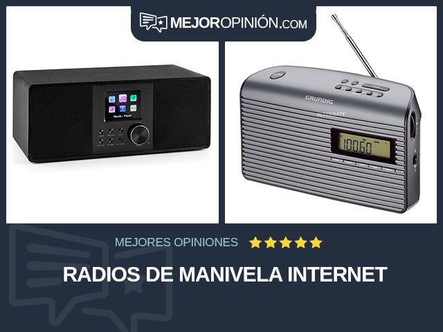 Radios De manivela Internet