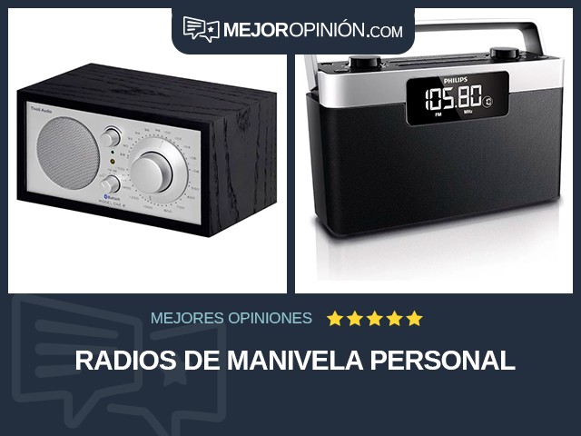 Radios De manivela Personal