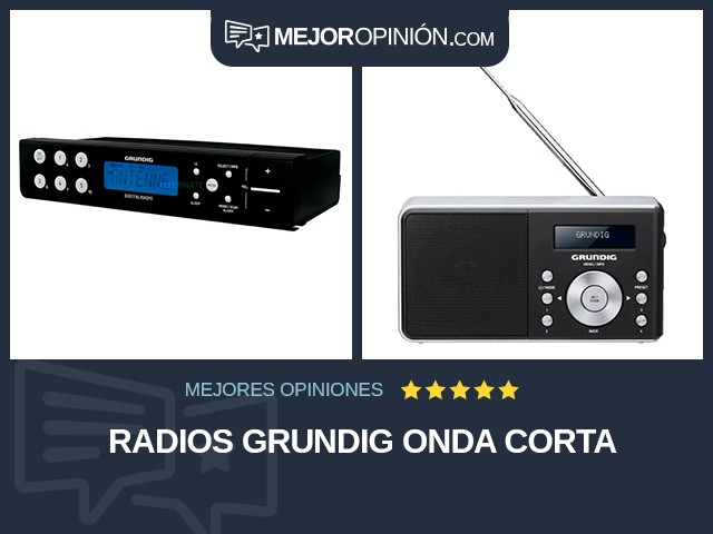 Radios Grundig Onda corta