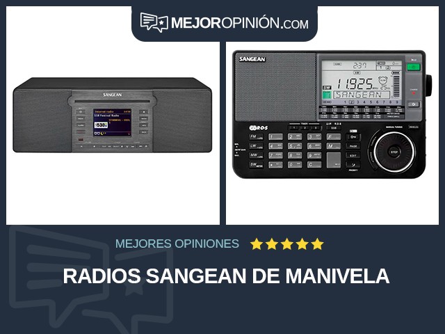 Radios Sangean De manivela