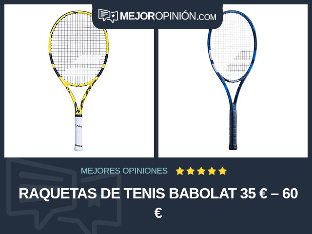 Raquetas de tenis Babolat 35 € – 60 €