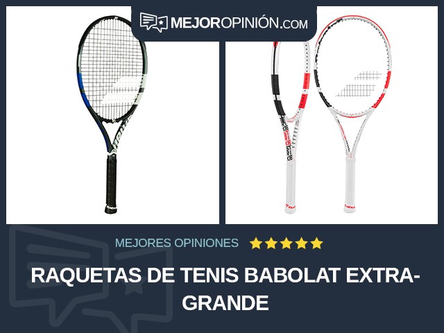 Raquetas de tenis Babolat Extragrande