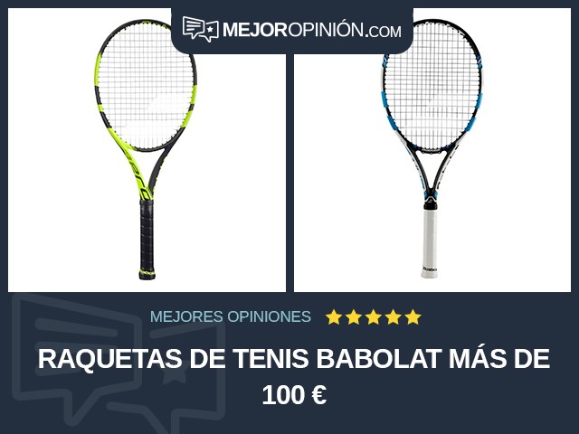 Raquetas de tenis Babolat Más de 100 €