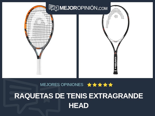 Raquetas de tenis Extragrande HEAD