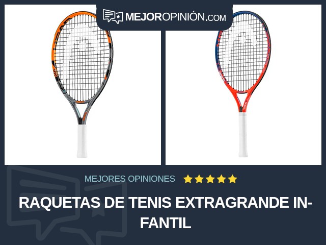 Raquetas de tenis Extragrande Infantil