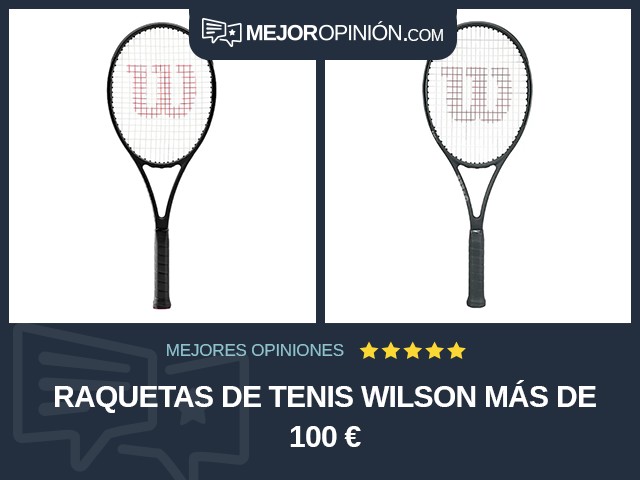 Raquetas de tenis Wilson Más de 100 €