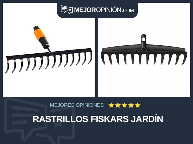 Rastrillos Fiskars Jardín