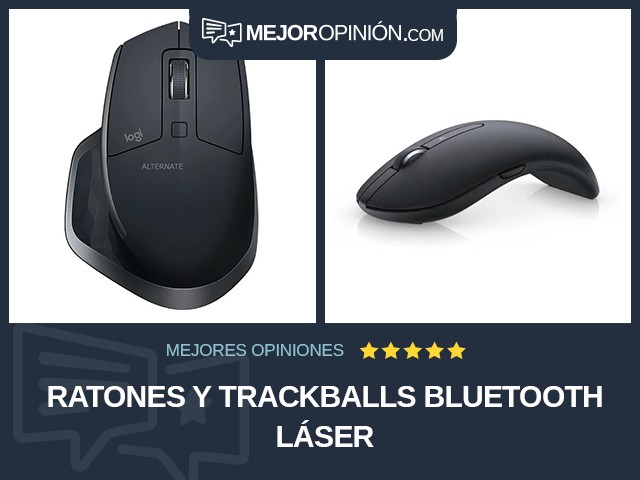 Ratones y trackballs Bluetooth Láser