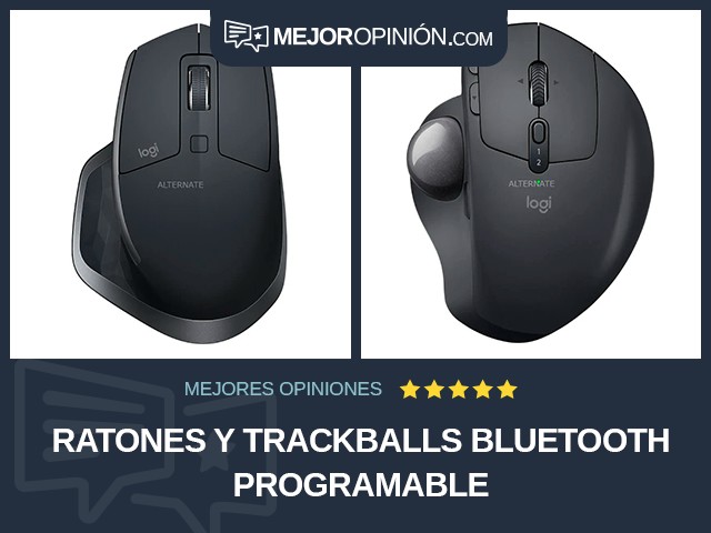 Ratones y trackballs Bluetooth Programable