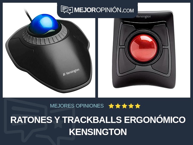 Ratones y trackballs Ergonómico Kensington