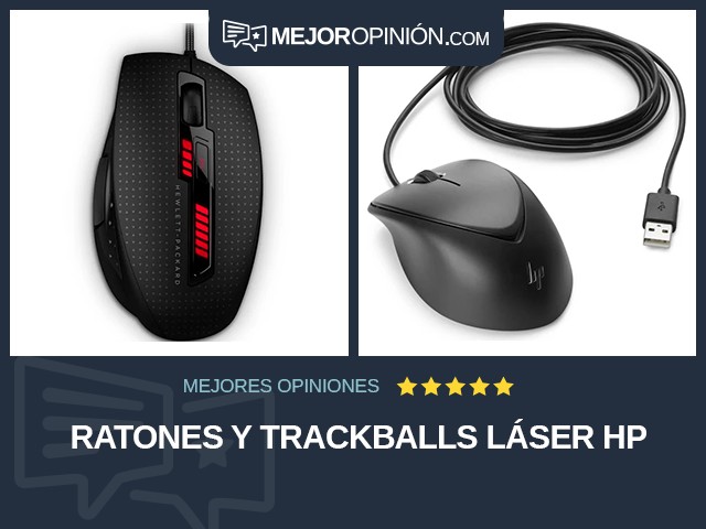 Ratones y trackballs Láser HP