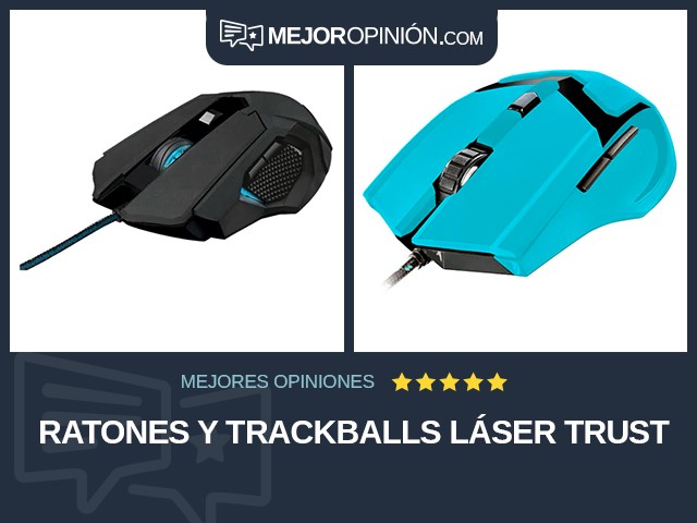 Ratones y trackballs Láser Trust