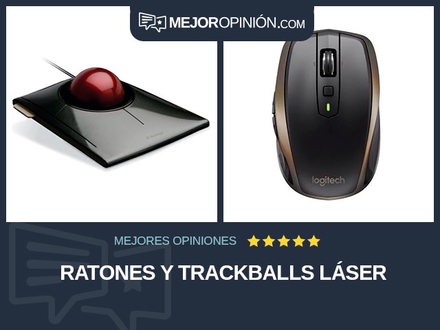 Ratones y trackballs Láser