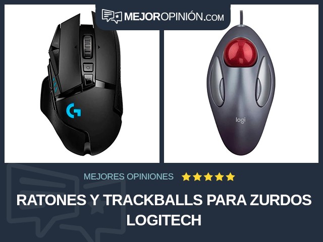 Ratones y trackballs Para zurdos Logitech