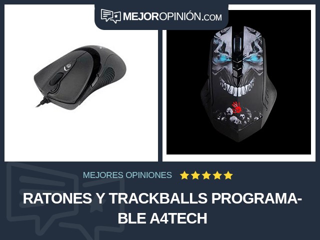 Ratones y trackballs Programable A4TECH