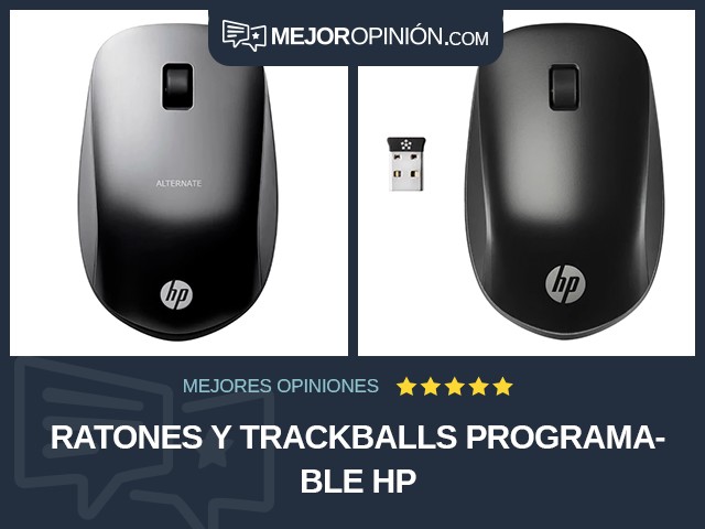 Ratones y trackballs Programable HP