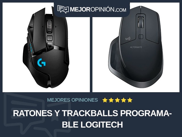 Ratones y trackballs Programable Logitech