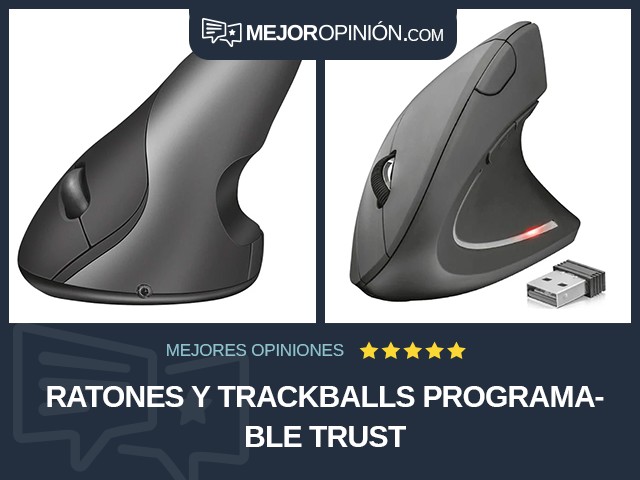 Ratones y trackballs Programable Trust