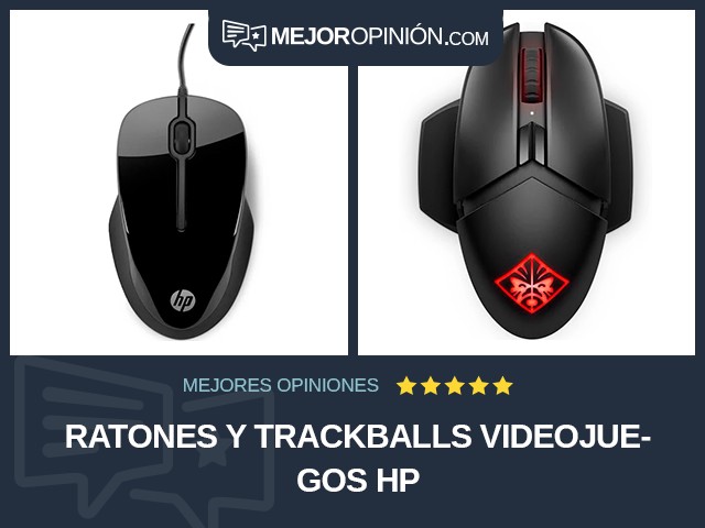 Ratones y trackballs Videojuegos HP