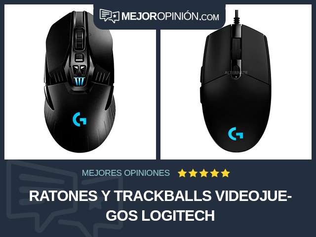 Ratones y trackballs Videojuegos Logitech