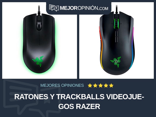 Ratones y trackballs Videojuegos Razer