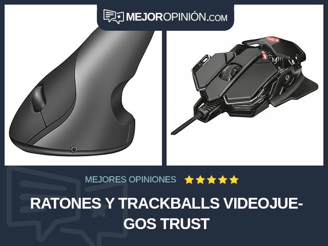 Ratones y trackballs Videojuegos Trust