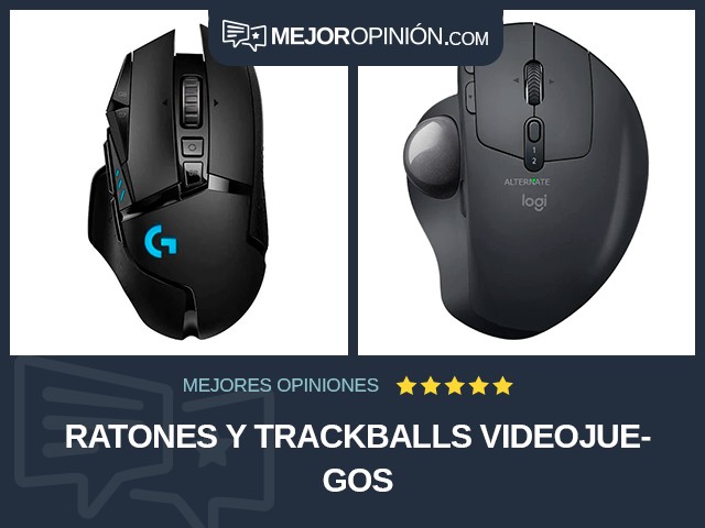 Ratones y trackballs Videojuegos