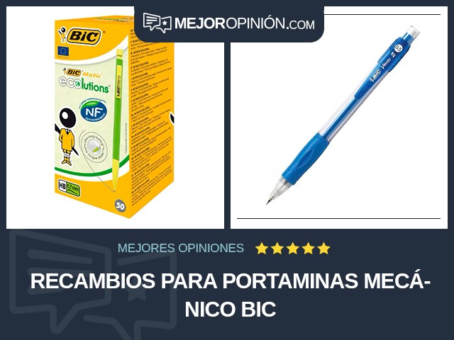 Recambios para portaminas Mecánico BIC