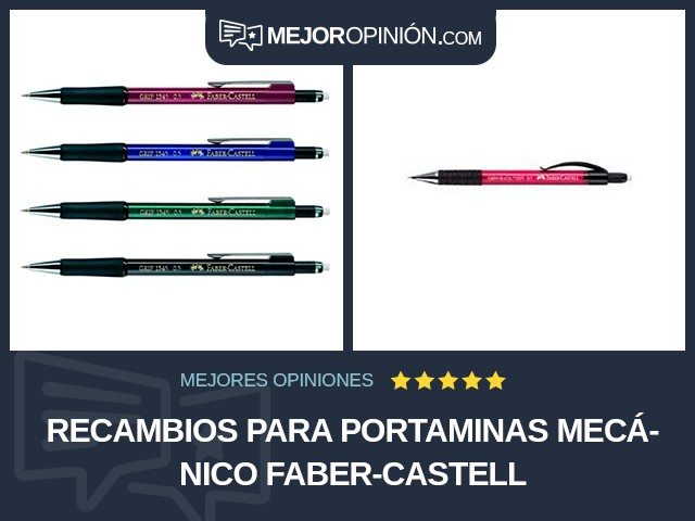 Recambios para portaminas Mecánico Faber-Castell