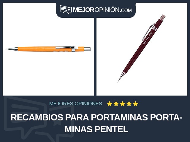 Recambios para portaminas Portaminas Pentel