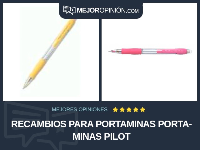 Recambios para portaminas Portaminas Pilot