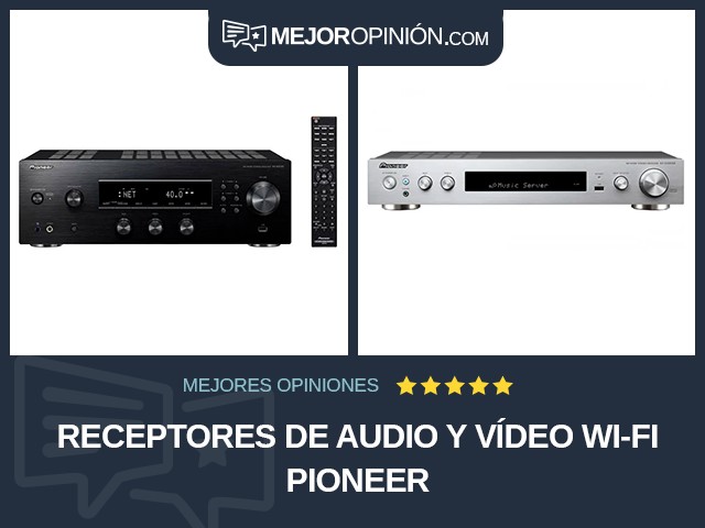 Receptores de audio y vídeo Wi-Fi Pioneer