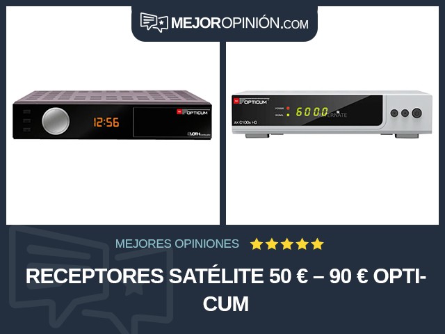 Receptores satélite 50 € – 90 € OPTICUM