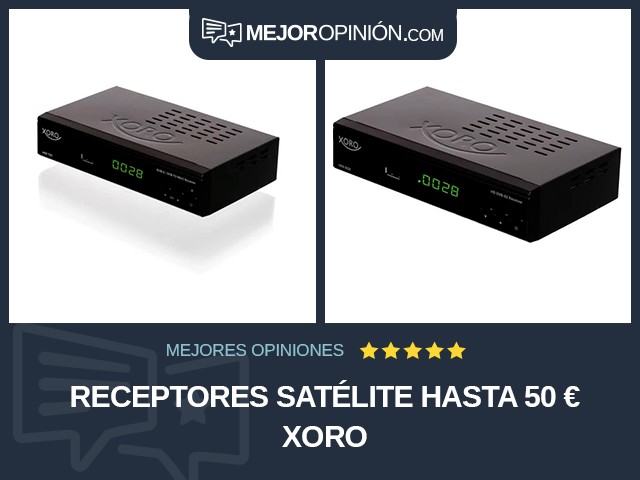 Receptores satélite Hasta 50 € XORO