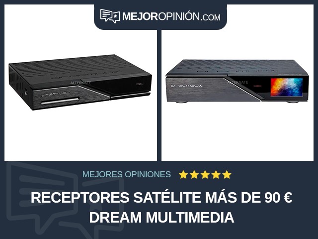 Receptores satélite Más de 90 € Dream Multimedia