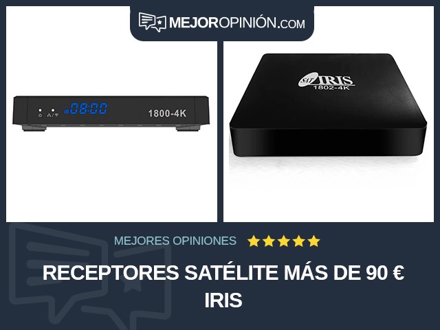 Receptores satélite Más de 90 € Iris