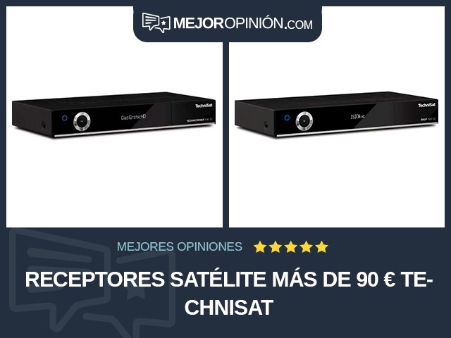 Receptores satélite Más de 90 € TechniSat