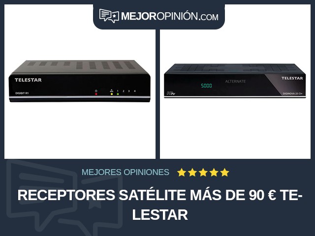 Receptores satélite Más de 90 € TELESTAR