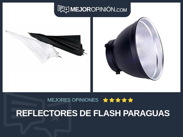 Reflectores de flash Paraguas