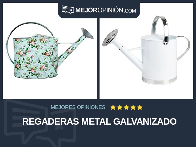 Regaderas Metal Galvanizado