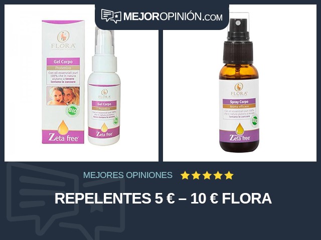 Repelentes 5 € – 10 € FLORA