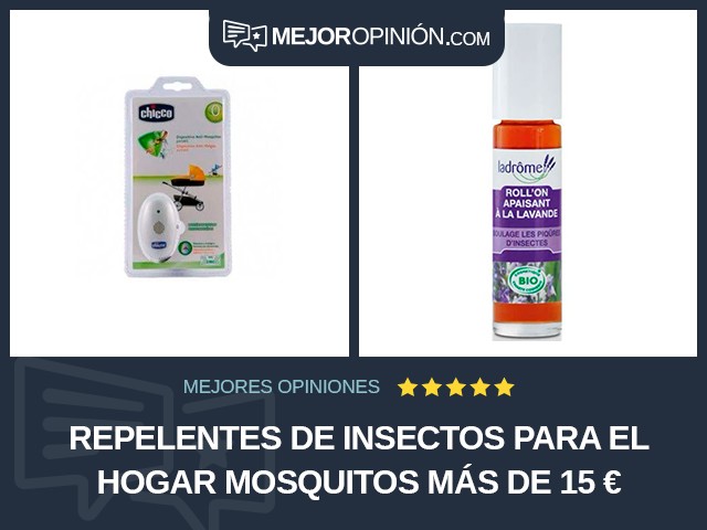 Repelentes de insectos para el hogar Mosquitos Más de 15 €