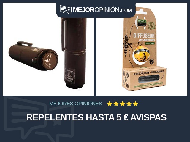 Repelentes Hasta 5 € Avispas