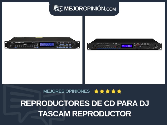 Reproductores de CD para DJ TASCAM Reproductor