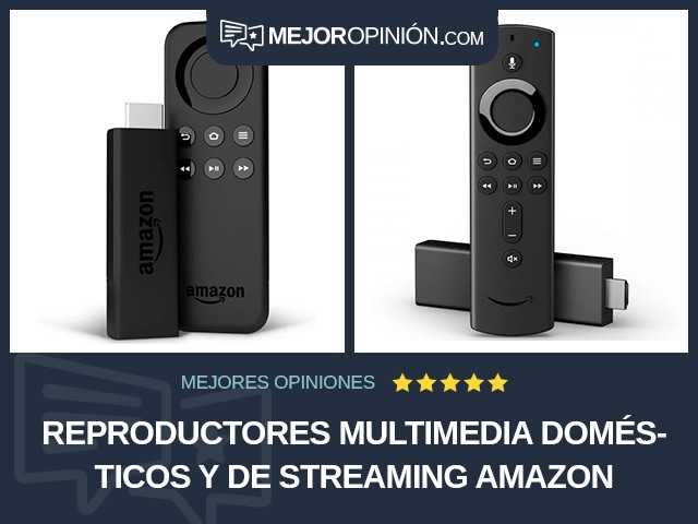 Reproductores multimedia domésticos y de streaming Amazon